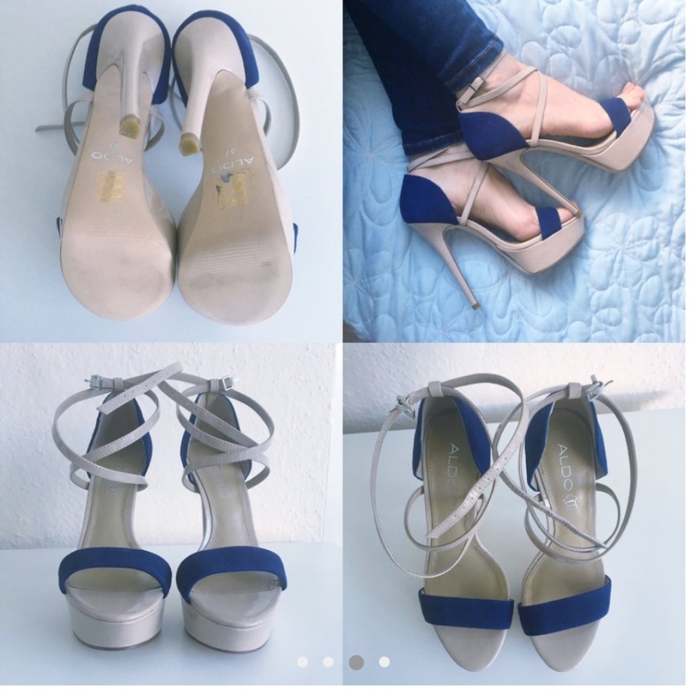 Aldo Strappy Platform Sandals